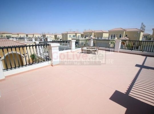 Full Canal view studio for sale in Azizi Riviera