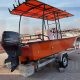 BOAT 20 FEET – BRAND NEW – WITH TRAILER AND CANOPY