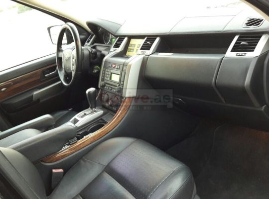 RANGE ROVER 2008, GCC, SPORT SUPERCHARGED, AGENCY MAINTAINED, SUNROOF, LEATHER SEATS