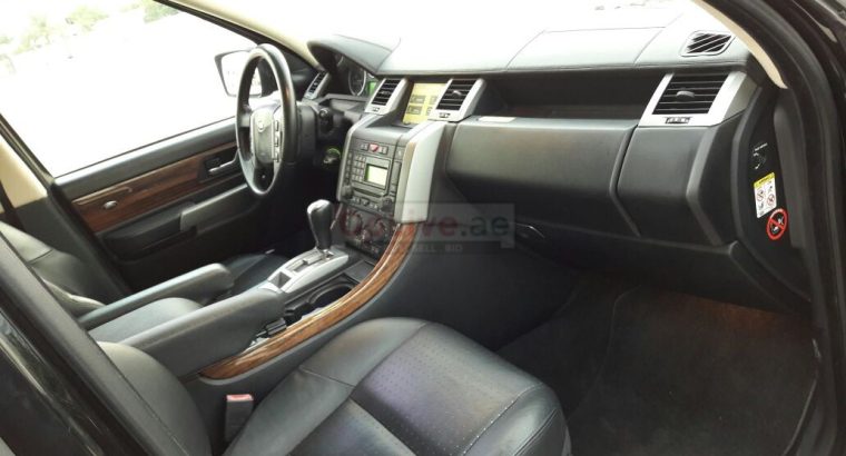 RANGE ROVER 2008, GCC, SPORT SUPERCHARGED, AGENCY MAINTAINED, SUNROOF, LEATHER SEATS
