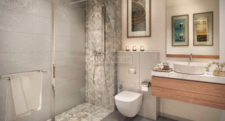 Full Canal view studio for sale in Azizi Riviera