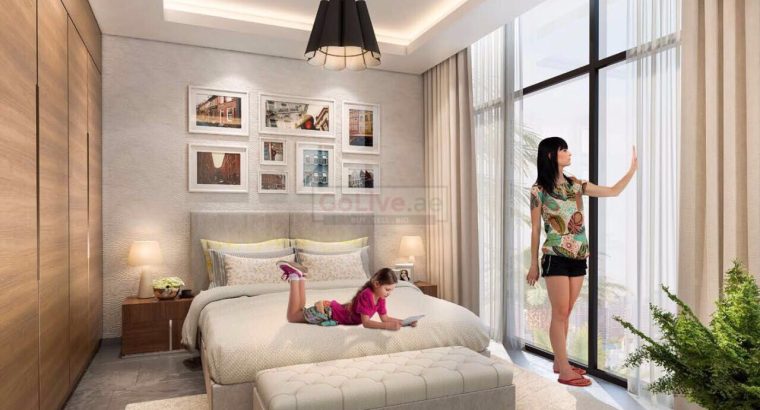 Full Canal view studio for sale in Azizi Riviera