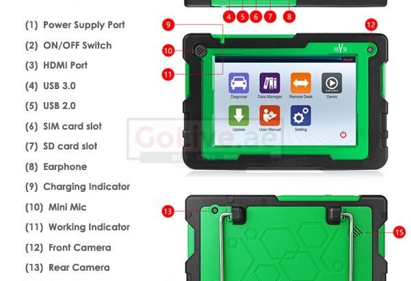 Car Diagnosis Computer Autek V31 Automotive Scanner