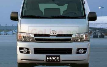 Toyota hiace hiroof 15 seater with driver for tour and rent