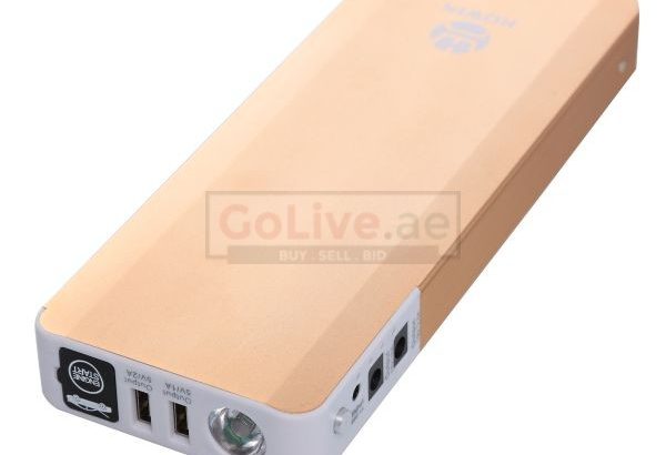 Car Jump Starter Emergency Power Bank [900000mAh] K66 with Compact Tyre Air Compressor Inflator (Built-In LED Flashlight)