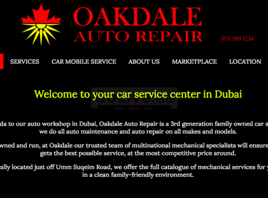 OAKDALE Auto Repair ( Garage dubai )