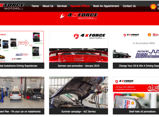 4xForce Motor Services ( Car Repair Service Dubai )