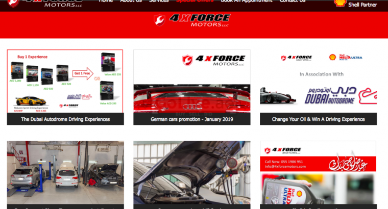 4xForce Motor Services ( Car Repair Service Dubai )