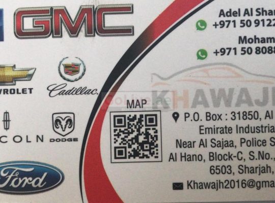 Khawajh Used Parts TR LLC ( Sharjah Used Parts Market)