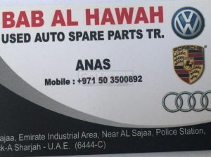 Bab Al Hawah Used Auto Parts TR. (Sharjah Used Parts Market)