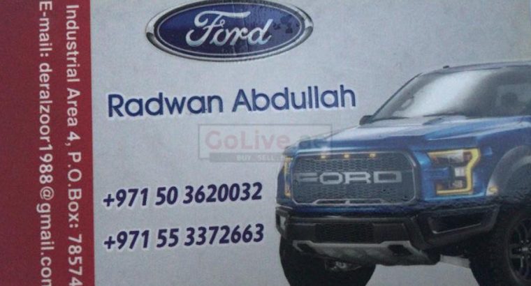 Rizwan Abdullah Ford Used Parts TR LLC (Sharjah Used Parts Market)