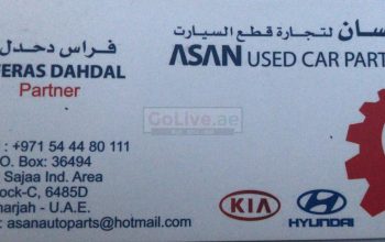 Asan Used Car Parts (Sharjah Used Parts Market)