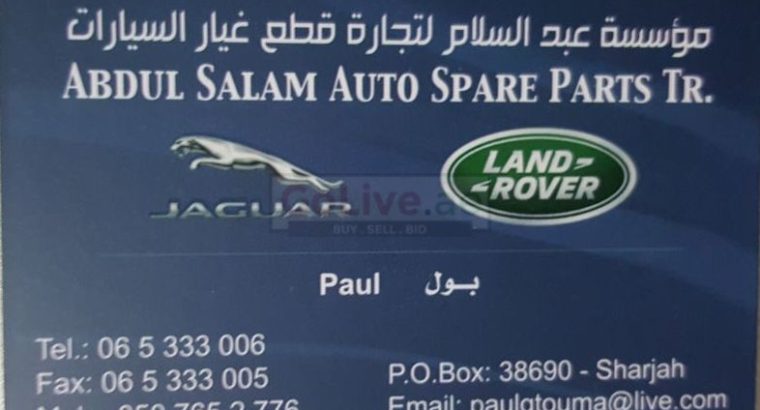 ABDUL SALAM AUTO SPARE PARTS TR (Sharjah Used Parts Market)