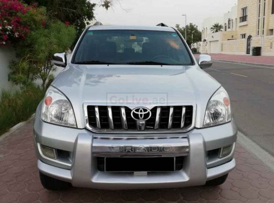 TOYOTA PRADO VX LIMITED 2009,V6 4.0L,4WD,TOP OPTION,GCC,SUNROOF,LEATHER SEATS