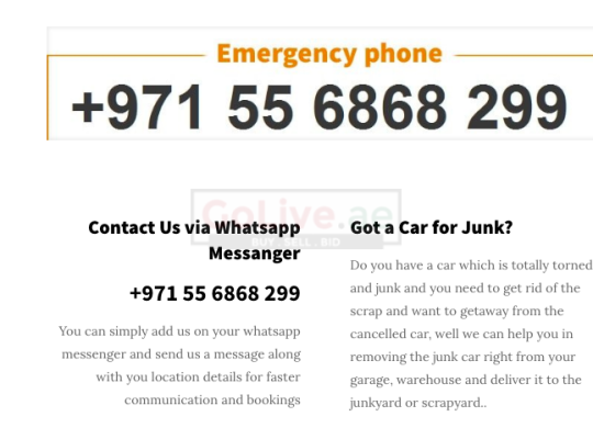 Towing Services Dubai