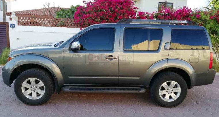NISSAN PATHFINDER LE 2007,FOUR WHEEL DRIVE,GCC,SUNROOF,LEATHER SEATS,07 SEATS