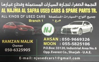 AL NAHDA AL SAFRA USED CARS AND SPARE PARTS TR