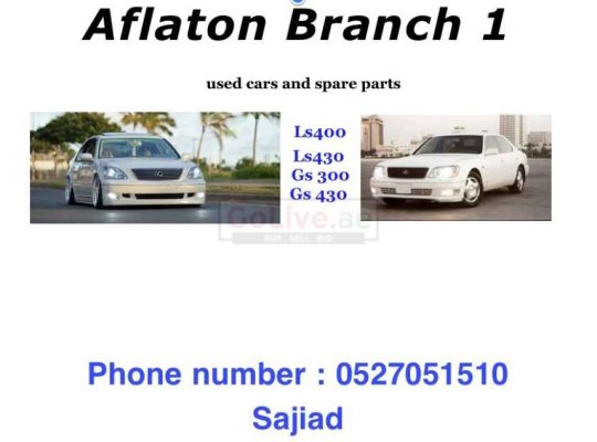 AFLATON USED PARTS TR