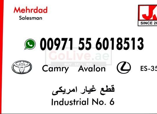 JAZEERAT KISH USED CARS AND SPARE PARTS TR LLC
