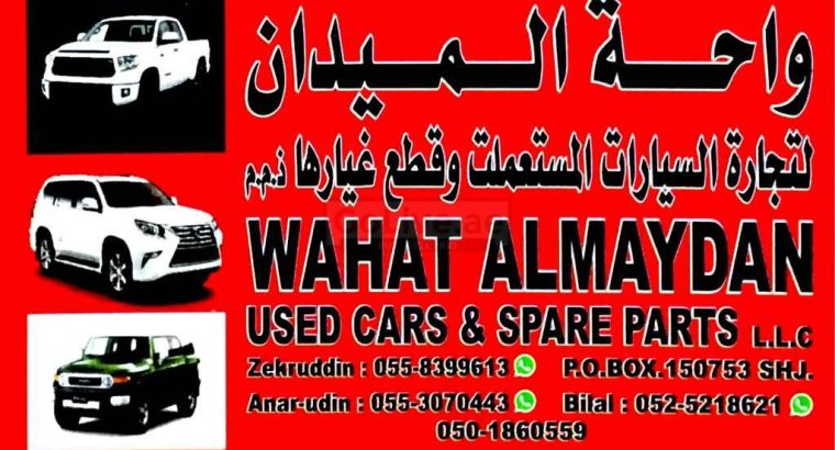 WAHAT ALMAYDAN USED CARS SPARE PARTS (only Toyota Tundra)