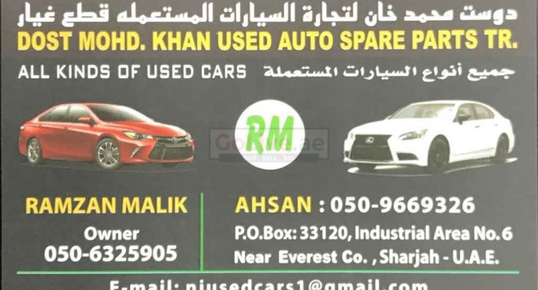 DOST MOHD. KHAN USED SPARE PARTS