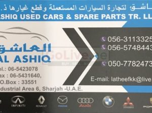 AL ASHIQ USED CARS AND SPARE PARTS