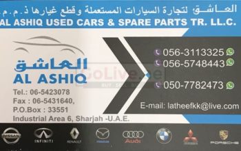 AL ASHIQ USED CARS AND SPARE PARTS