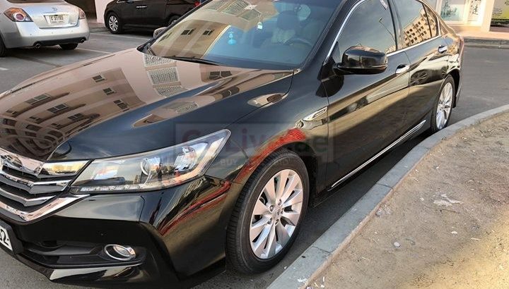 Honda Accord 2015 Model – Full Option with Sun Roof and GPS