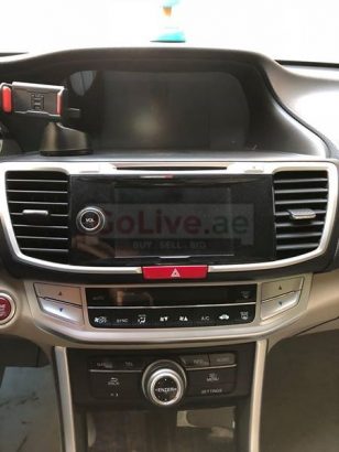 Honda Accord 2015 Model – Full Option with Sun Roof and GPS