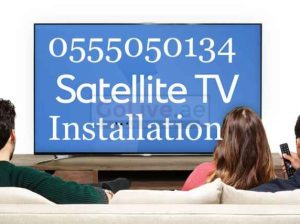 Satellite Dish tv Antenna Repair 0555050134 installation in Dubai