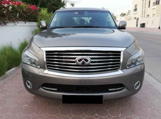 INFINITI QX80 2014,V8 400HP,4WD,TOP OF THE LINE,GCC,ACCIDENT FREE