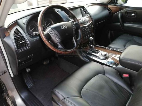 INFINITI QX80 2014,V8 400HP,4WD,TOP OF THE LINE,GCC,ACCIDENT FREE