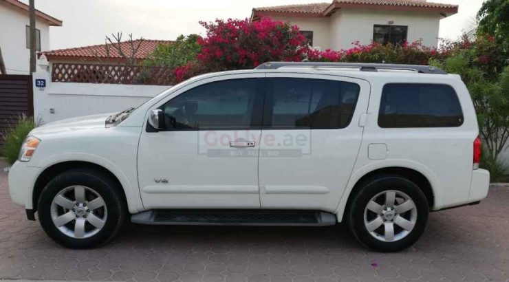 NISSAN ARMADA LE 2010,GCC,TOP OF THE LINE,LOW MILEAGE,ACCIDENT FREE,ORIGINAL PAINT