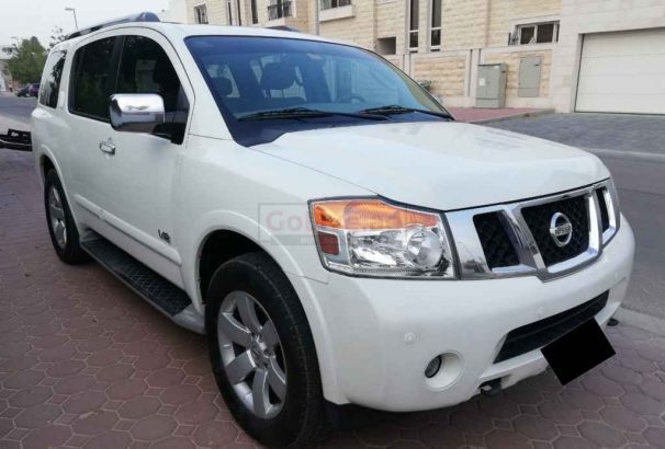 NISSAN ARMADA LE 2010,GCC,TOP OF THE LINE,LOW MILEAGE,ACCIDENT FREE,ORIGINAL PAINT