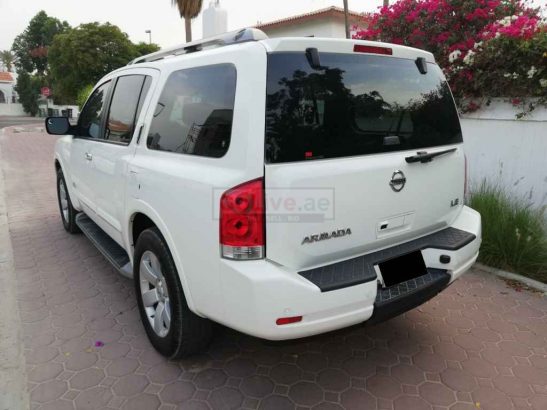 NISSAN ARMADA LE 2010,GCC,TOP OF THE LINE,LOW MILEAGE,ACCIDENT FREE,ORIGINAL PAINT