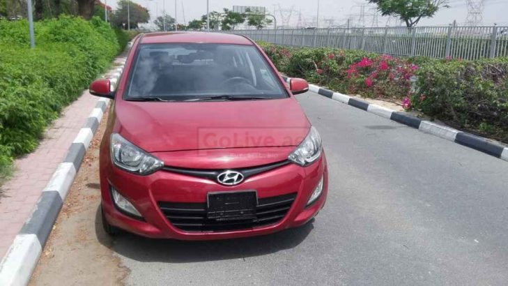 Hyundai i20 2014 model low mileage GCC in mint condition