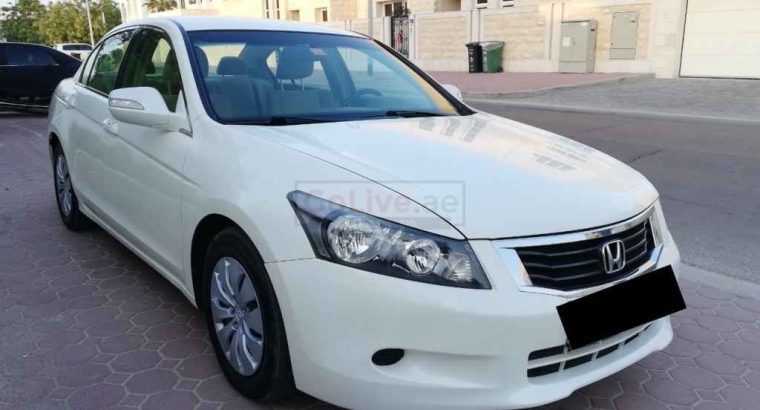 HONDA ACCORD 2008, GCC, ACCIDENT FREE, WELL MAINTAINED, SINGLE OWNER