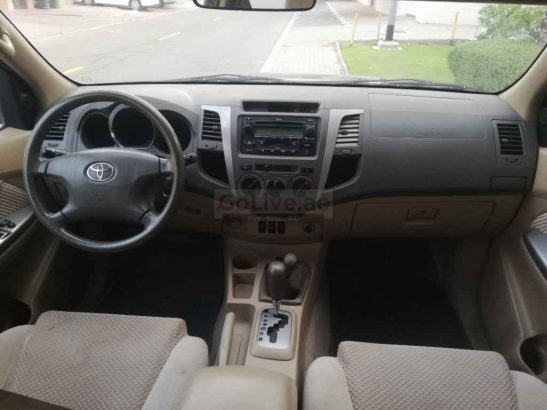 TOYOTA FORTUNER 2009,GCC,2.7L,FOUR CYLINDER,FOUR WHEEL DRIVE,WELL MAINTAINED