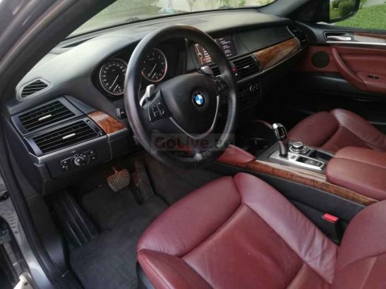 BMW X6 X-DRIVE 50i,V8 TWIN TURBO,GCC,NO 1 OPTION,ACCIDENT FREE