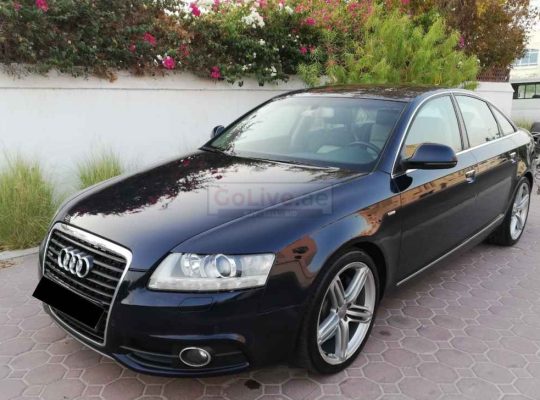 AUDI A6 2011,AGENCY MAINTAINED,GCC,TOP OF THE LINE,3.0T,S-LINE QUATTRO,SUNROOF,ACCIDENT FREE