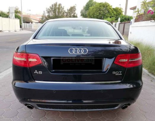 AUDI A6 2011,AGENCY MAINTAINED,GCC,TOP OF THE LINE,3.0T,S-LINE QUATTRO,SUNROOF,ACCIDENT FREE