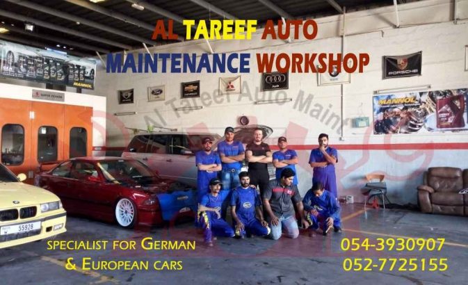 AL TAREEF AUTO MAINT EUROPEAN CAR SERVICE SHARJAH