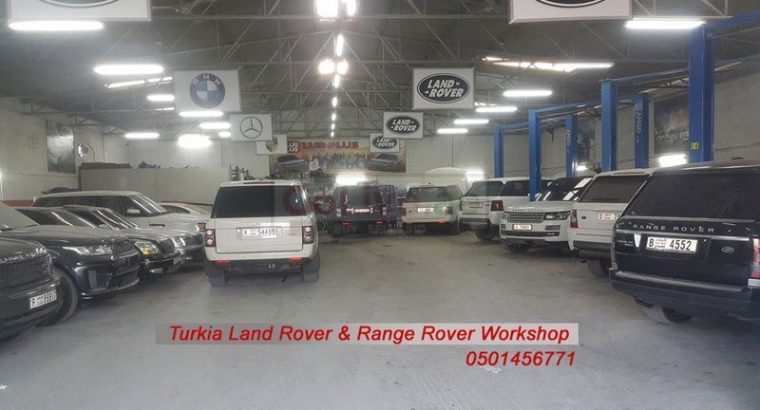 Land Rover Range Rover Cars Maintenance Workshop & Repair Service Center Sharjah