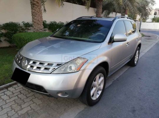 NISSAN MURANO 2005,LE,GCC,FULL OPTION,SUNROOF,LEATHER SEATS