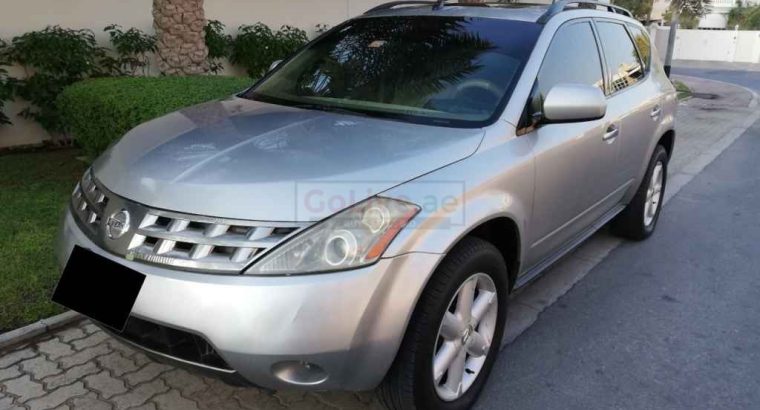 NISSAN MURANO 2005,LE,GCC,FULL OPTION,SUNROOF,LEATHER SEATS
