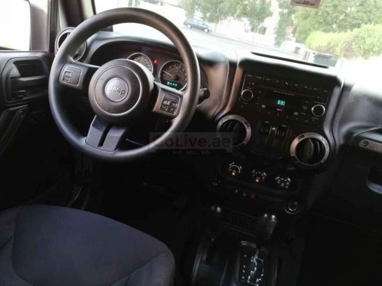 JEEP WRANGLER SPORT 2014,GCC,79000KM ONLY,FULLY AUTOMATIC,ACCIDENT FREE,ORIGINAL PAINT