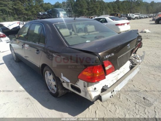 Lexus LS 430 2002 imported for sale in as is condition