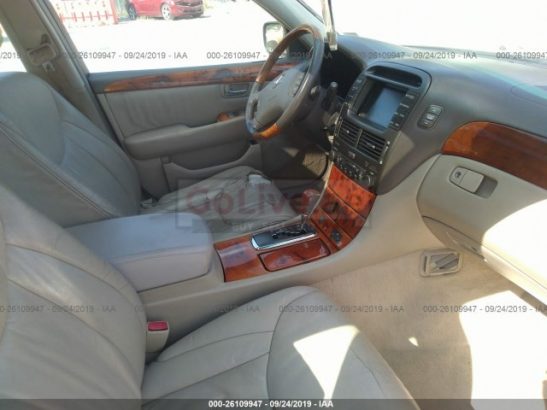Lexus LS 430 2002 imported for sale in as is condition