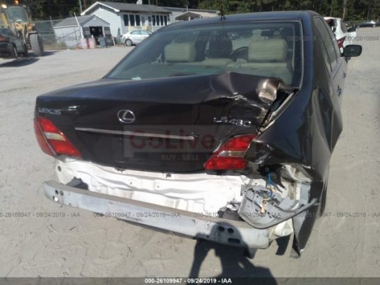 Lexus LS 430 2002 imported for sale in as is condition