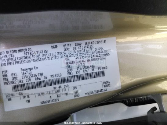 2017 FORD FOCUS USA IMPORTED FOR SALE